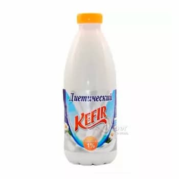 Ýagsyz kefir "Elin" 1%, 980 ml