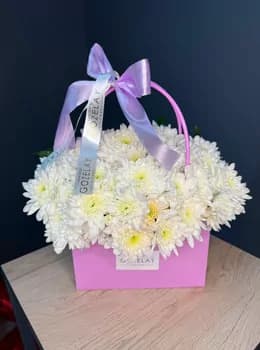 Хризантема корзинка