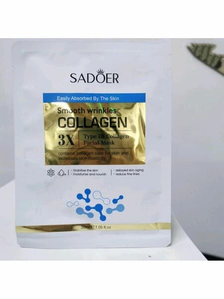 SADOER ýüz üçin collagenli maska