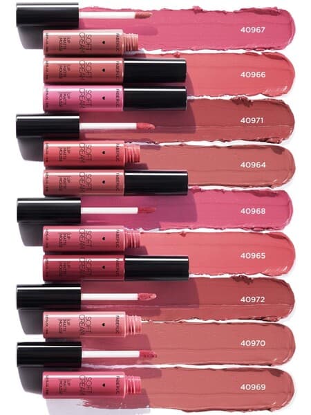 Soft Cream suwuk mat pomada, ton «Gyrmyzy kämillik» Faberlic 40965, 8 gr