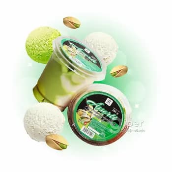 Bakjam "Assorti"pisse we wanil tagamly plombir doňdurma, 200 gr