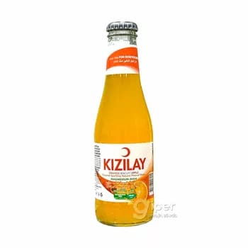 Gazlandyrylan mineral içgi KIZILAY pyrtykal, köke we alma tagamly, 250 ml