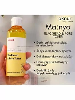 Manýo toner derini çuňňur arassalap nemlendirýär