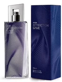 Eau de Toilette AVON ATTRACTION GAME erkekler üçin, 75 ml