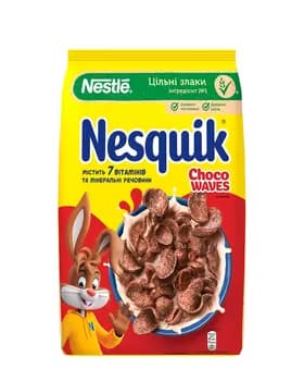 Готовый шоколадный завтрак Nesquik "Choco Waves", 210 г