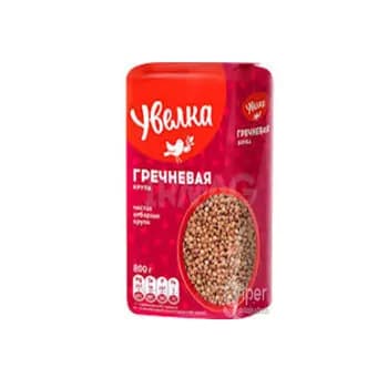 Увелка "Гречневая" arassa saýlanan däneli greçka 800 gr