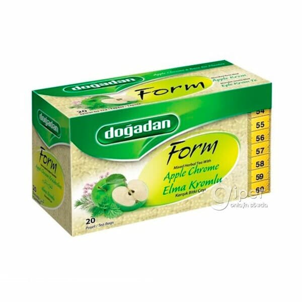 "Dogadan Form" alma-hromly çaýy haltajykly, (2 gr x20) 40 gr