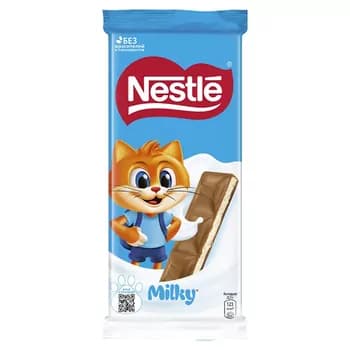 Süýtli şokolad Nestle "Milky" süýt kremli, 90 gr