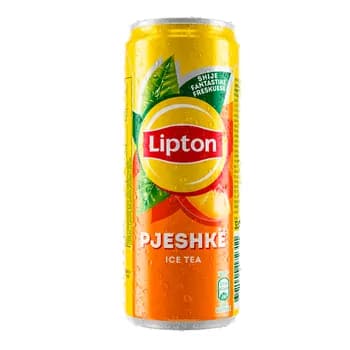 Холодный черный чай "Lipton" со вкусом персика, 330 мл