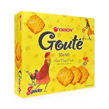 Ýumşak köke Orion Goute, 8 sany (144 gr)