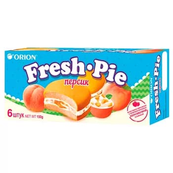 Pirožny Orion Fresh-Pie "Şetdaly", 6 sany (150 gr)