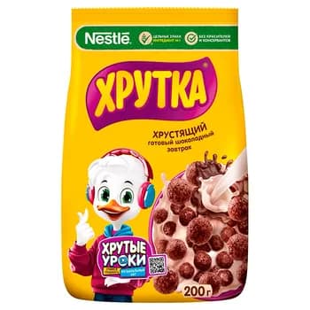 Taýýar ertirlik Nestle Хрутка şokoladly şarjagazlar, 200 gr