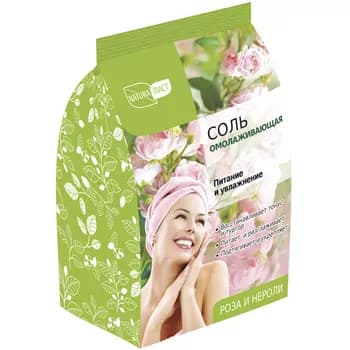 Wanna üçin duzy Nature List "Омолаживающая" bägül we neroli, 800 gr