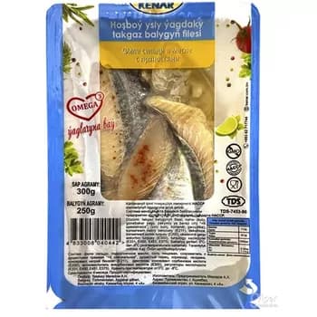 Kenar - hoşboý ysly ýagdaky takgaz balygynyň filesi 300 gr