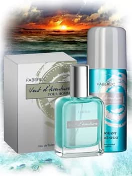 Erkekler üçin sowgat toplumy Faberlic «Vent d'Aventures»