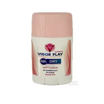 Zenanlar üçin dezodorant-antiperspirant VIGOR PLAY "Soft Cloud" 50 ml