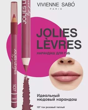 Карандаш для губ - Vivienne Sabo Jolies Lip Levres 1.4g TON 107