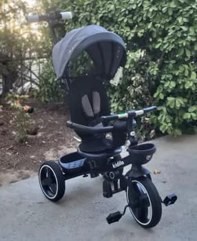 Велосипед с зонтиком