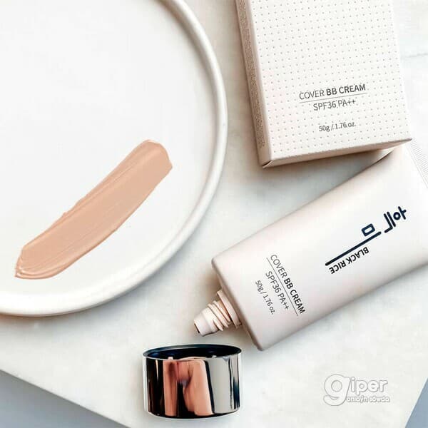 Увлажняющий BB-крем для лица с черным рисом BLACK RICE Cover BB Cream SPF 50 мл