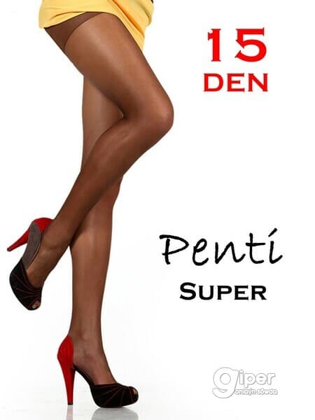 «Penti Super» gyzlar üçin kalgotka kaştan goňur reňk 15 Den II-S