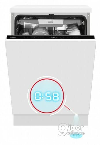 Gap-gaç ýuwujy maşyn HANSA ZIM628KH (Posudamoýka)