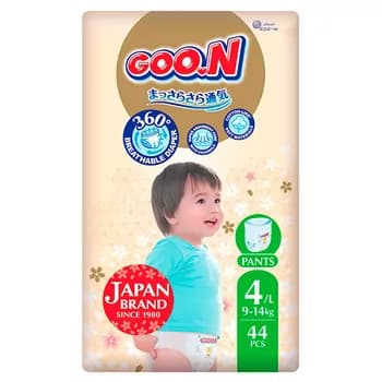 Подгузники трусики "Goo.N" №4/L, 9-14 кг, 44 шт