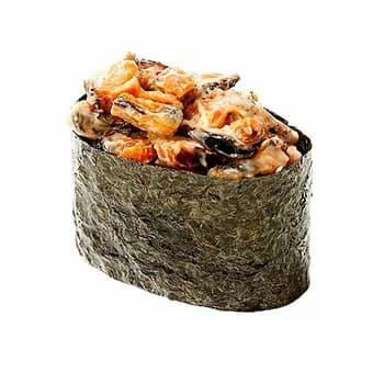 Гункан с мидиями