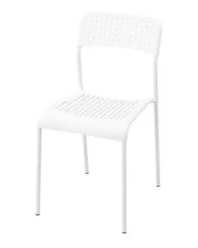 Пластиковый стул IKEA ADDE (White)