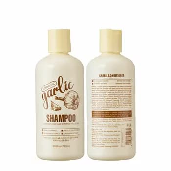 Kormesic saç dökülmesine garşy sarymsakly şampun saçy berkidýär we dökülmesini aýyrýar 300 ml