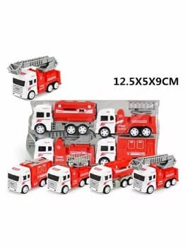 "Ýangyn gullugy" maşynlar (4 sany) 12.5*5*9sm