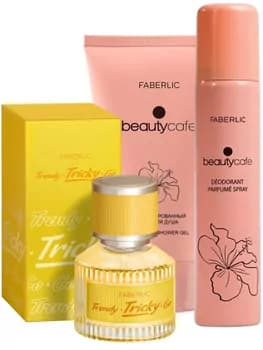 Zenanlar üçin sowgat toplumy Faberlic «Tricky & Beauty Café»