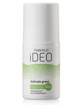 Deodorant-antiperspirant Delicate Green IDEO Faberlic 2591, 50 ml