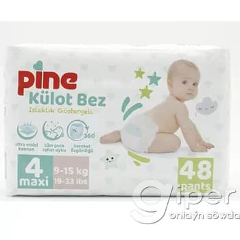 Podguznik-trusik 4 Maxi , 9-15 kg Pine "Külot Bez" 48 sany