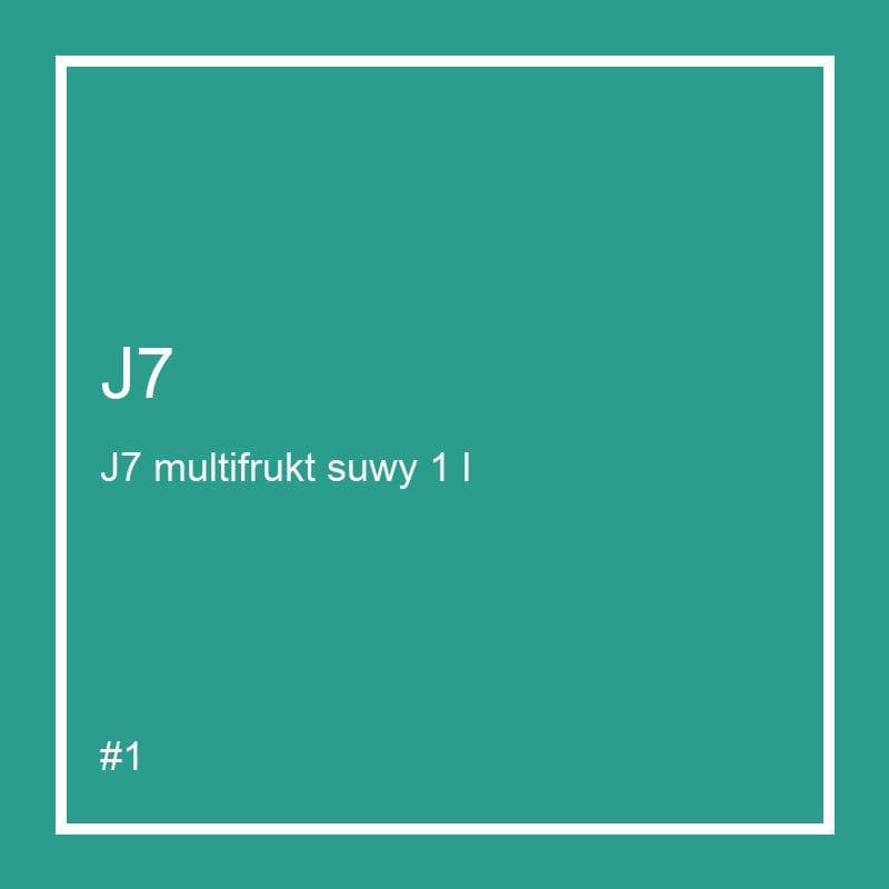 J7 multifrukt suwy 1 l