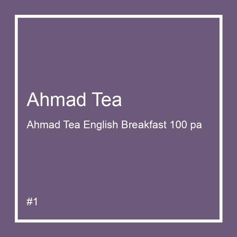 Ahmad Tea English Breakfast 100 paket