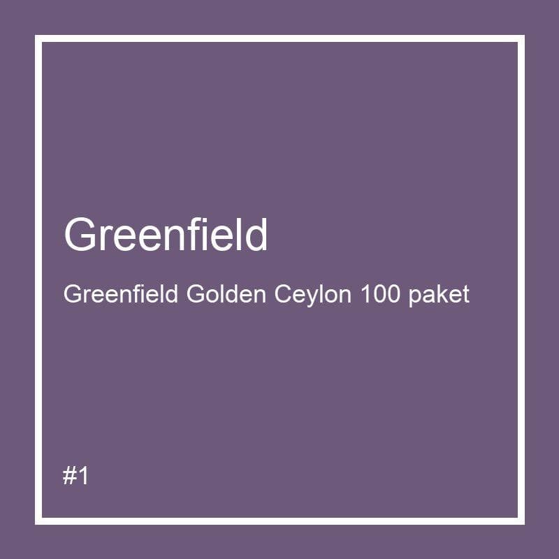 Greenfield Golden Ceylon 100 paket