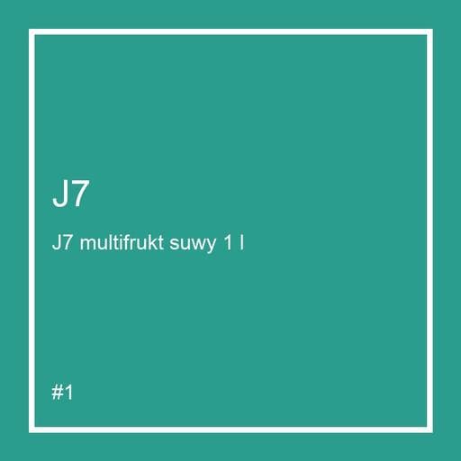 J7 multifrukt suwy 1 l