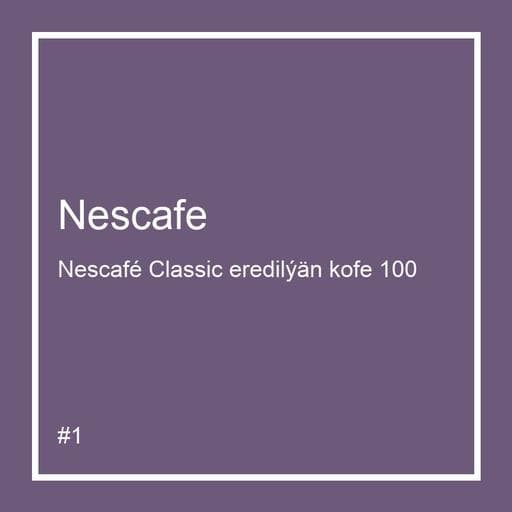 Nescafé Classic eredilýän kofe 100 g