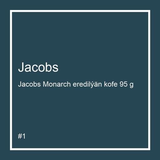Jacobs Monarch eredilýän kofe 95 g