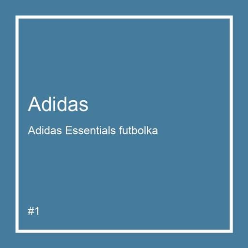 Adidas Essentials futbolka