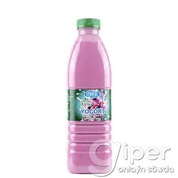 Ýogurt tokaý miweleri tagamly ýaglylygy 1,5 % "Iner" 1 lt