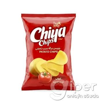 Çipsler ketçup tagamly Chiya Chips "Ketchup" 45 gr