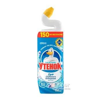 Средство дезинфицирующее для туалета Туалетный Утёнок "Морской" 900 мл