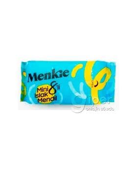 Влажные салфетки Menkie мини, 8 шт
