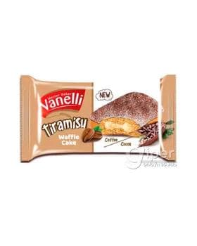 Şokolad örtülen şokolad huruşly keks "Vanelli" tiramisu, 35 gr