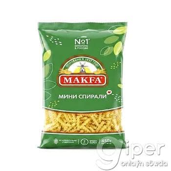 Makaron kiçi spirallar "Макфа" 450 gr