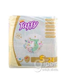 Çaga podguznik №5 Maxi  (11-25 kg) Halk  "Taffy Premium CARE" 24 sany