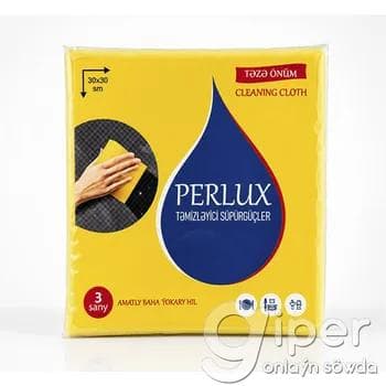 Arassalaýjy süpürgüçler PERLUX "Cleaning Cloths" 3 sany