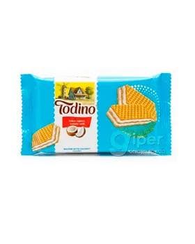 Wafli "Todino" kokosly 30 gr