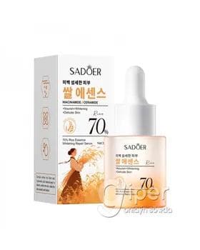 Ýüz agardyjy syworotka Sadoer ''70% Rice Essence Whitening Repair Serum'' 30 ml
